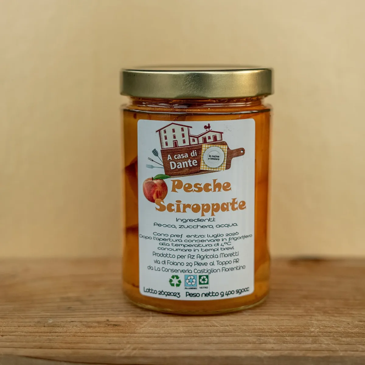 Pesche Sciroppate