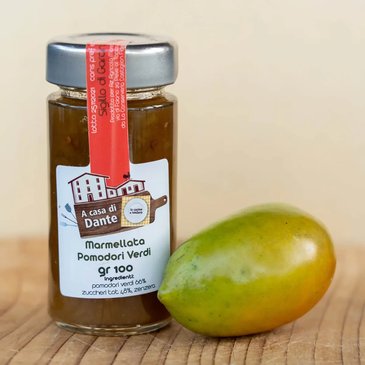 Marmellata di Pomodori Verdi